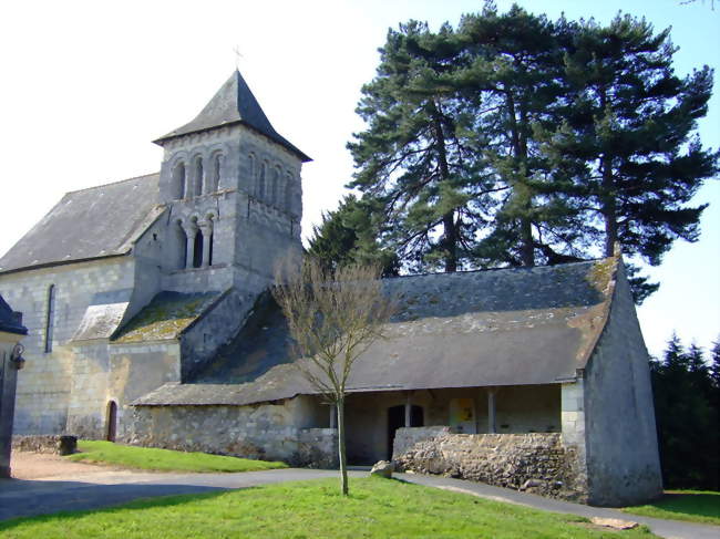 L'église paroissiale Saint-Barnabé - Saint-Georges-des-Sept-Voies (49350) - Maine-et-Loire