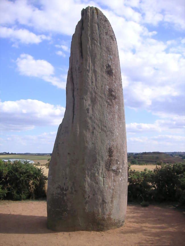 Menhir - Saint-Macaire-en-Mauges (49450) - Maine-et-Loire
