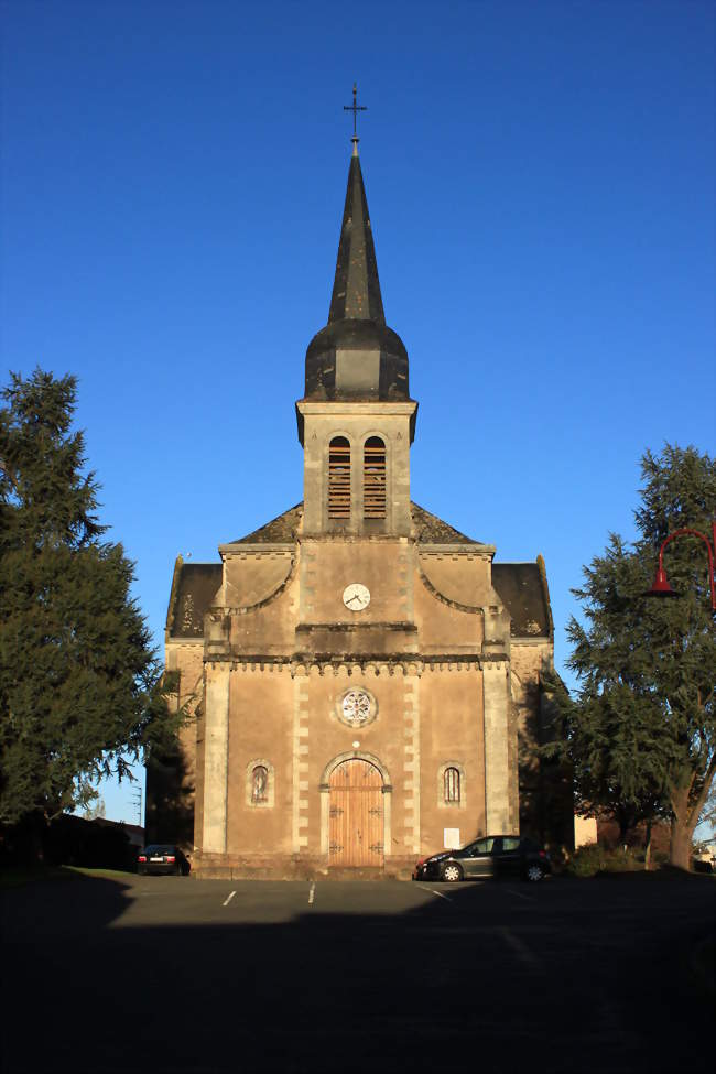Église Saint-Hilaire, XIXe siècle - La Salle-et-Chapelle-Aubry (49110) - Maine-et-Loire