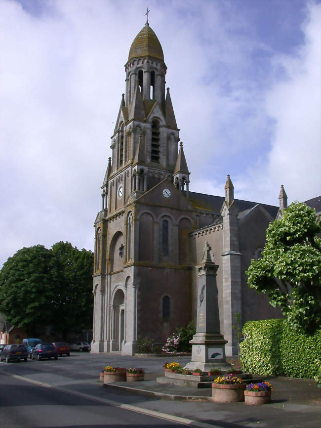 L'église - La Tourlandry (49120) - Maine-et-Loire