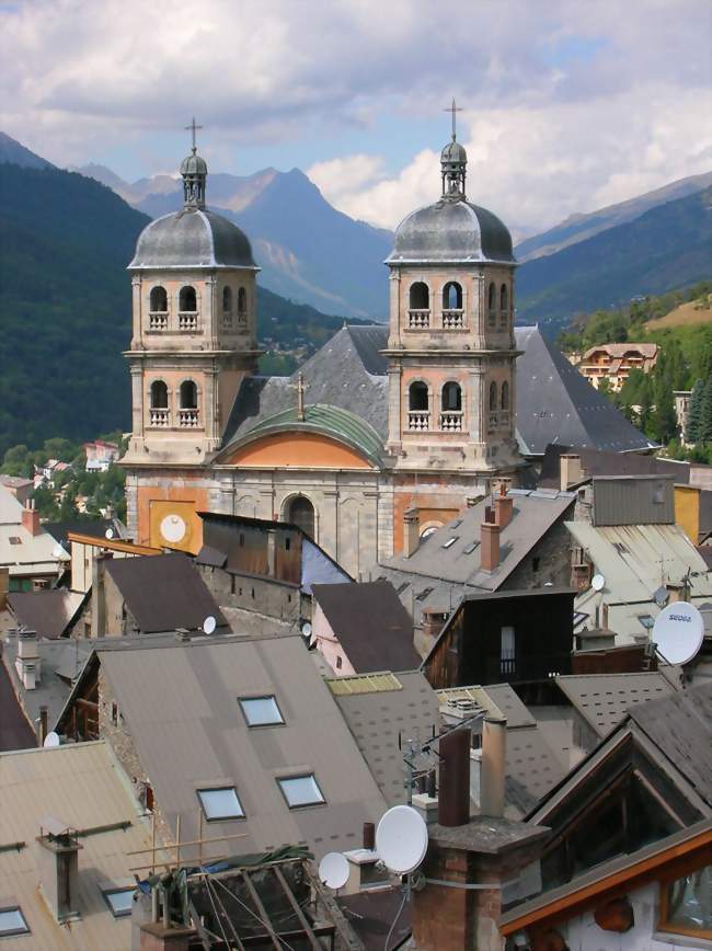 Vue de l'ancienne collégiale Notre-Dame-et-Saint-Nicolas - Briançon (05100) - Hautes-Alpes