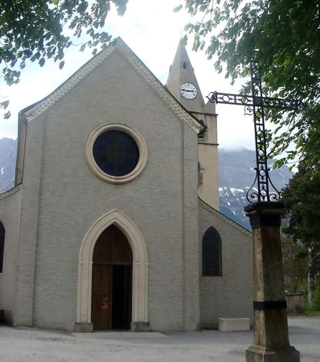 L'église Sainte-Anne - Chauffayer (05800) - Hautes-Alpes