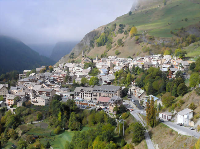 Vue du village de La Grave - La Grave (05320) - Hautes-Alpes
