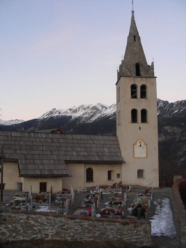 L'église Saint-Pierre - Puy-Saint-Pierre (05100) - Hautes-Alpes