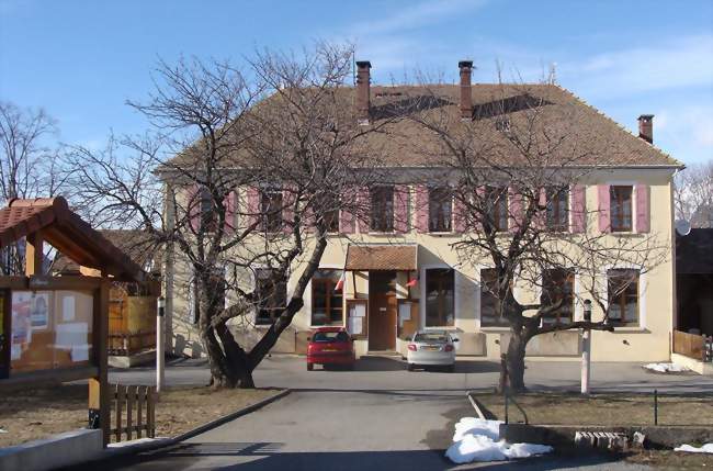 La mairie de Saint-Eusèbe - Saint-Eusèbe-en-Champsaur (05500) - Hautes-Alpes