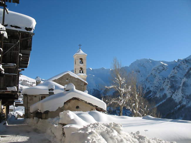 Saint-Véran en hiver - Saint-Véran (05350) - Hautes-Alpes