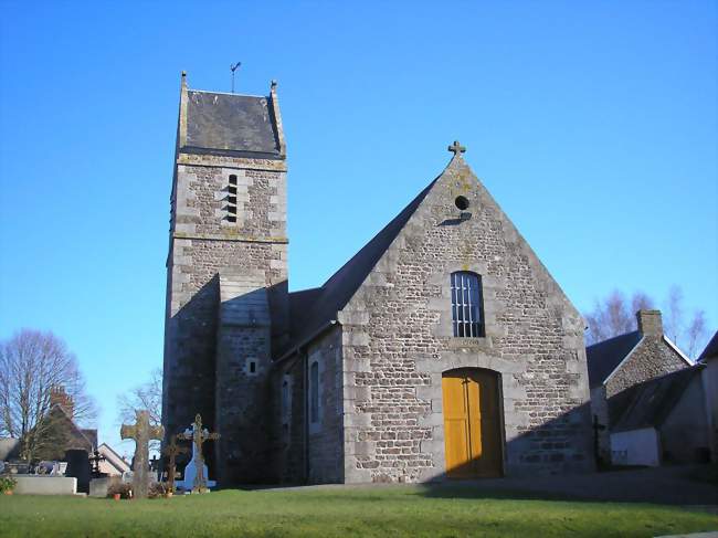 L'église Saint-Martin - Anctoville-sur-Boscq (50400) - Manche