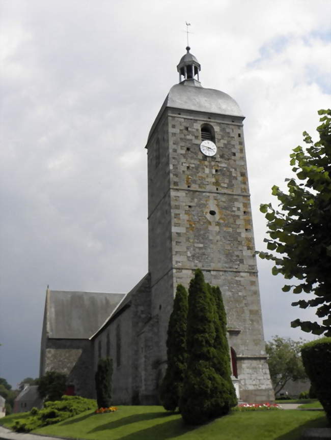 L'église paroissiale Notre-Dame à Aucey-la-Plaine - Aucey-la-Plaine (50170) - Manche