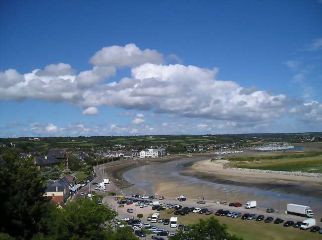 Le havre de Carteret vu du ciel - Barneville-Carteret (50270) - Manche