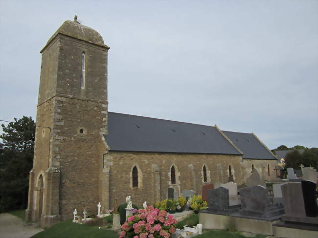 L'église Saint-Martin - Baubigny (50270) - Manche