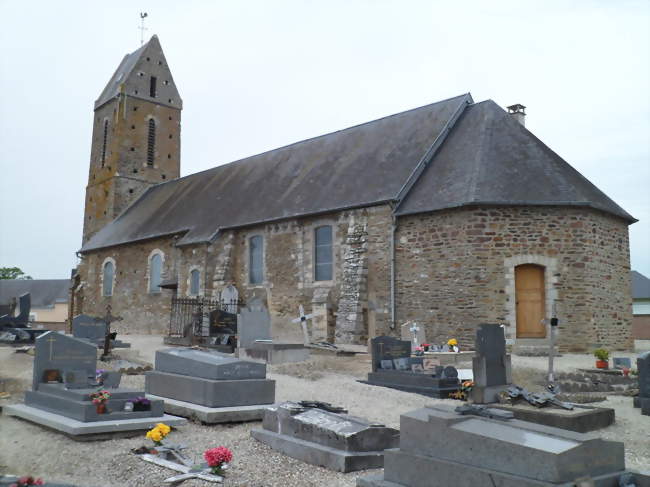 L'église Saint-Pierre - Biéville (50160) - Manche