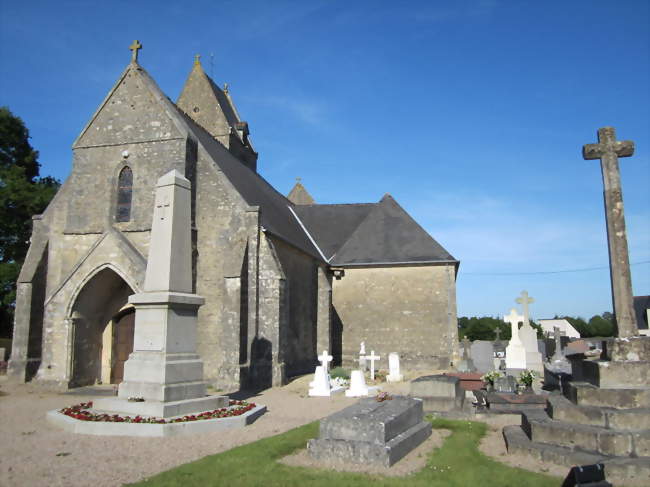 Église Saint-Sébastien - La Bonneville (50360) - Manche