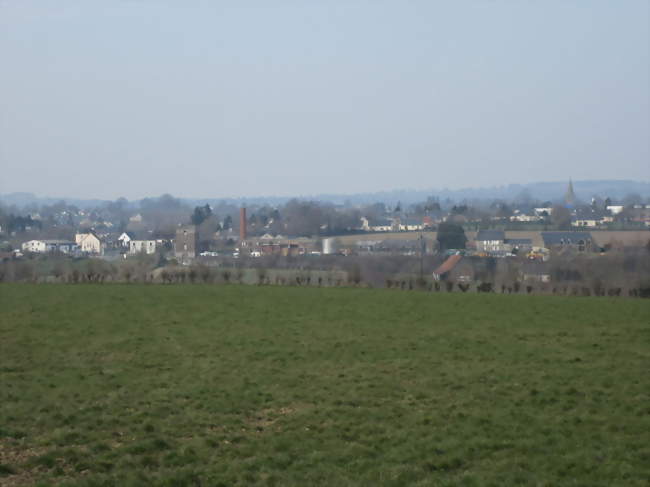 Vue sur Brécey et la vallée de la Sée - Brécey (50370) - Manche