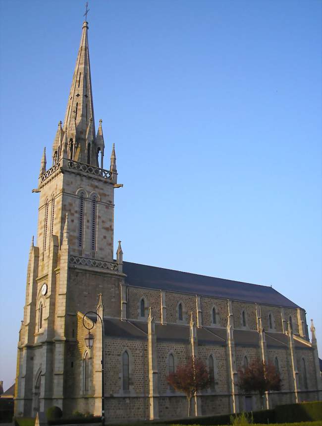 L'église Sainte-Anne - Buais (50640) - Manche