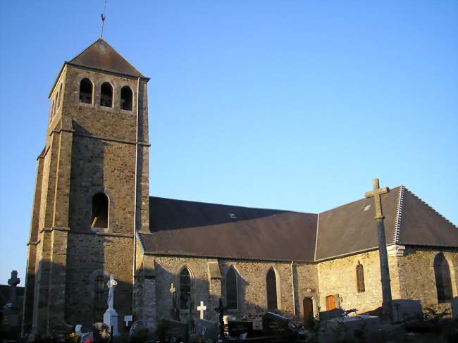L'église Notre-Dame - Cametours (50570) - Manche