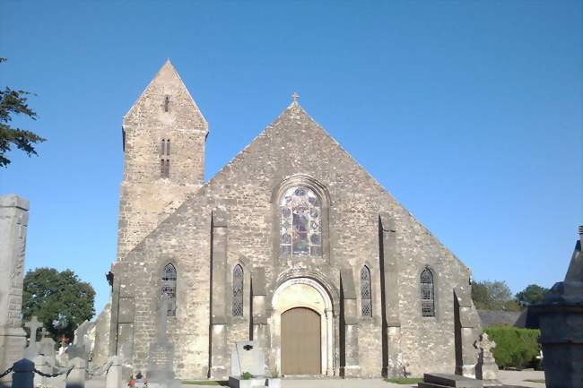 L'église Sainte-Colombe - Chef-du-Pont (50480) - Manche