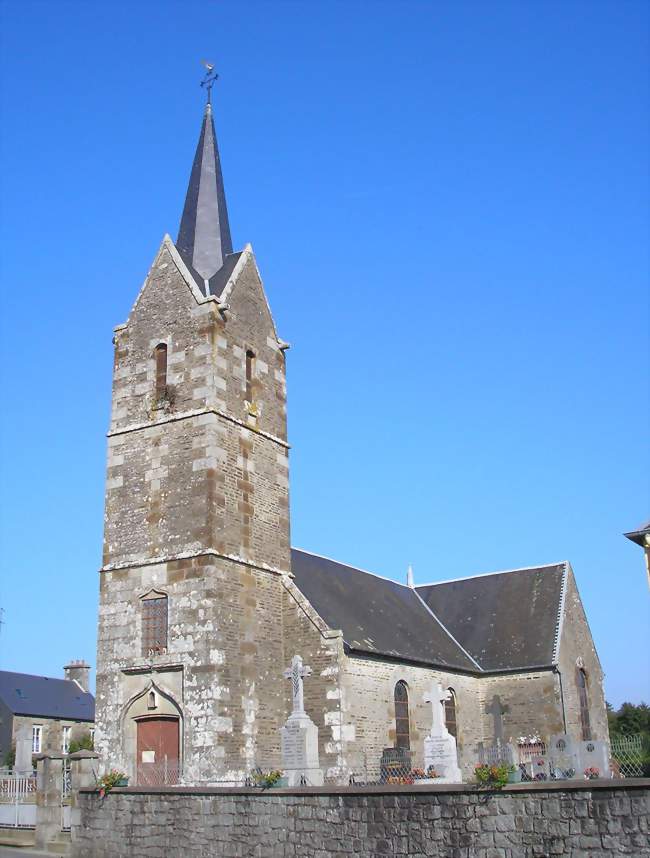 L'église Notre-Dame - Chèvreville (50600) - Manche