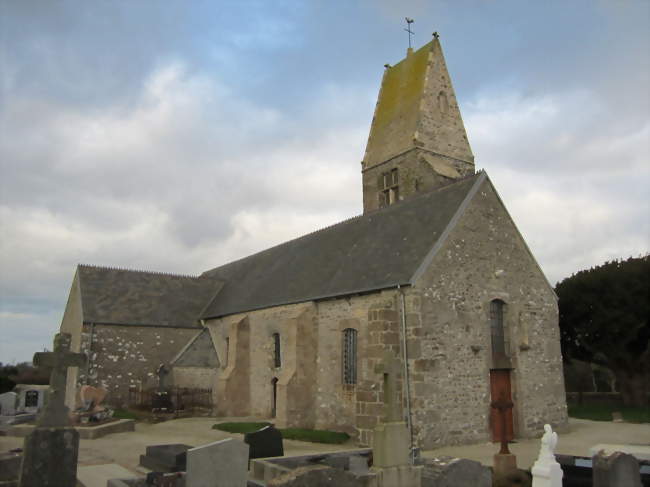L'église Notre-Dame - Clitourps (50330) - Manche