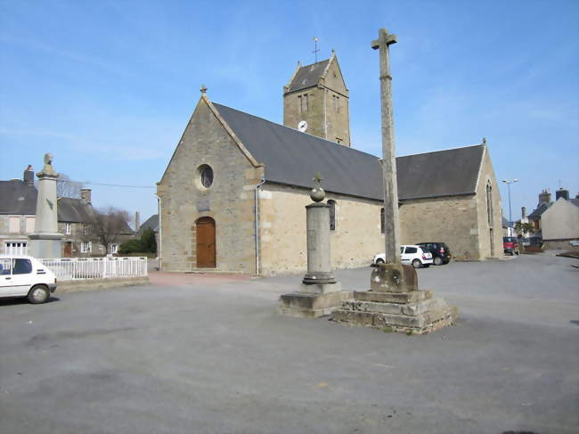 L'église Notre-Dame - Coulouvray-Boisbenâtre (50670) - Manche