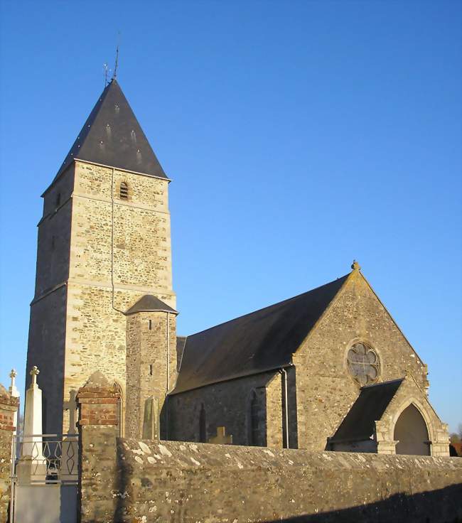 L'église Saint-Lô - Courcy (50200) - Manche