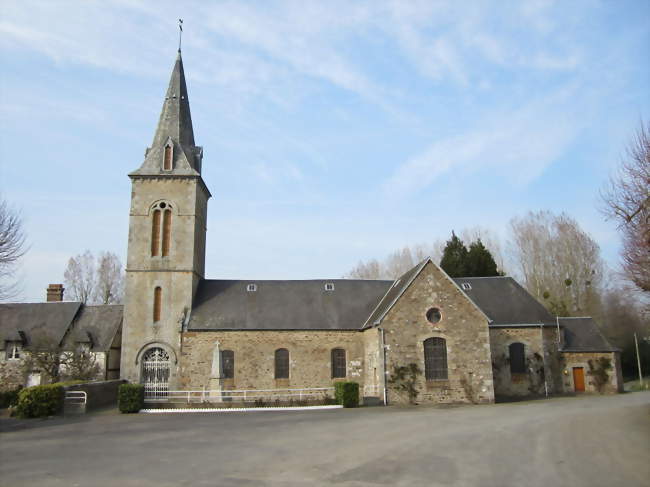 L'église Saint-Pierre - Les Cresnays (50370) - Manche