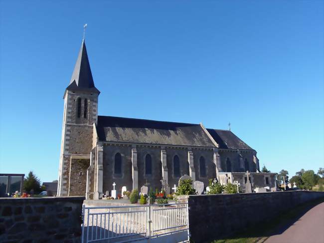 L'église Saint-Martin - Giéville (50160) - Manche