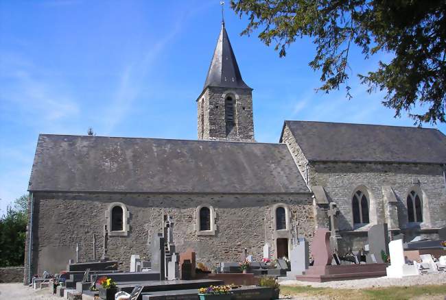L'église Notre-Dame - Gourfaleur (50750) - Manche