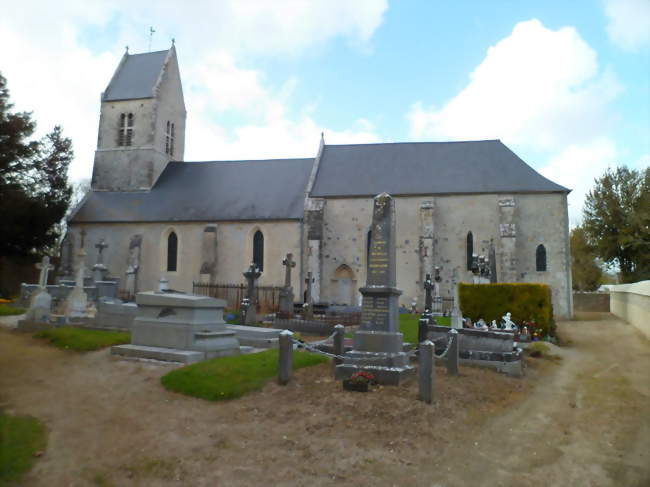 Église Saint-Côme Saint-Damien - Hiesville (50480) - Manche