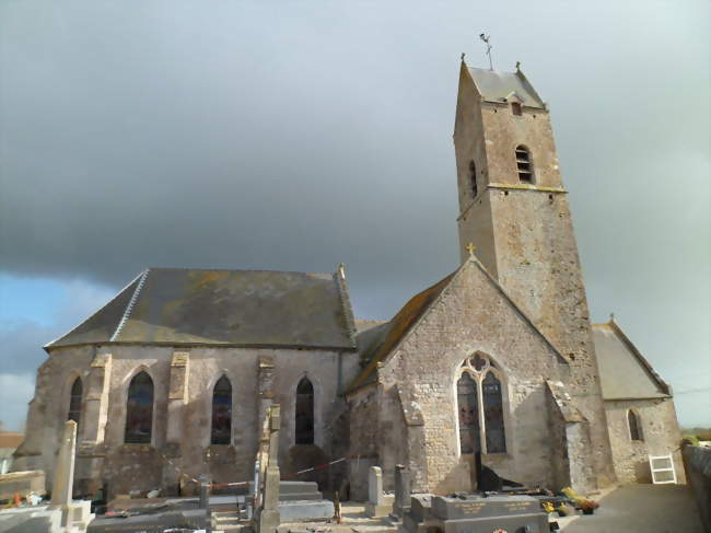 Église Saint-Gilles - Houesville (50480) - Manche