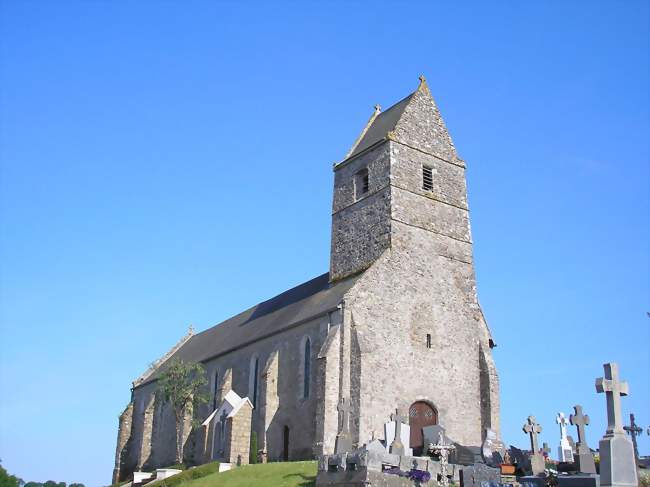 L'église Saint-Patrice - Hyenville (50660) - Manche