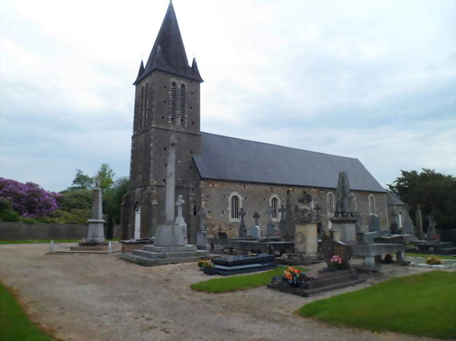 alt= -Église Saint-Jean - Lamberville (50160) - Manche