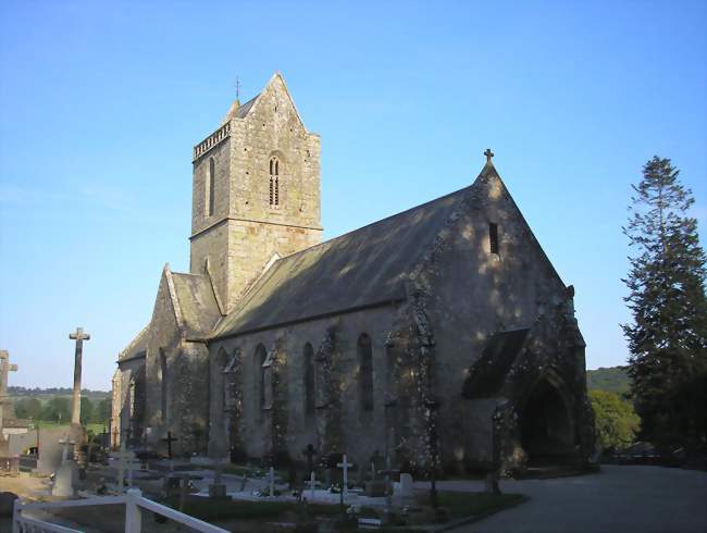 L'église Saint-Martin - La Lande-d'Airou (50800) - Manche