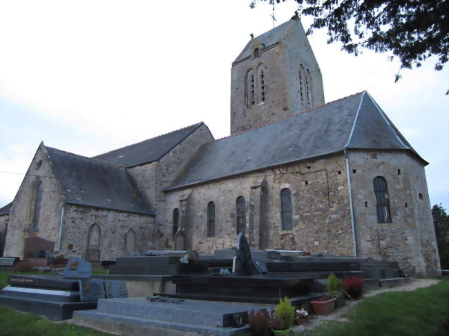 Église Saint-Martin - Lestre (50310) - Manche
