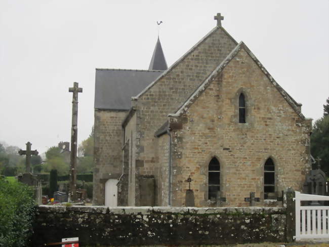 L'église Saint-Sauveur - Lingeard (50670) - Manche