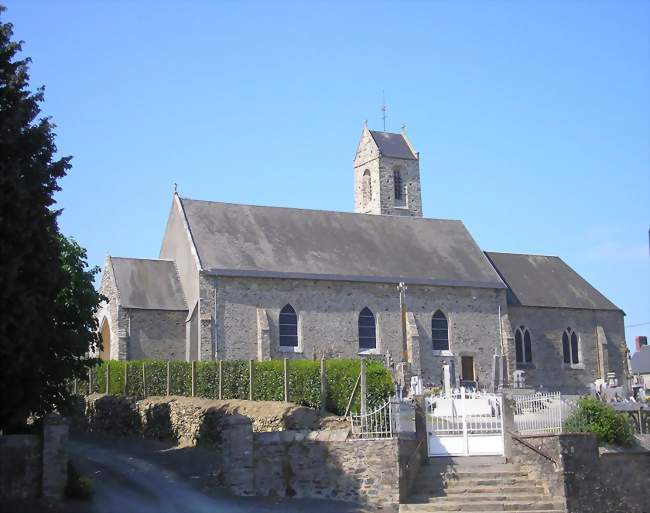 L'église Saint-Martin - Le Lorey (50570) - Manche