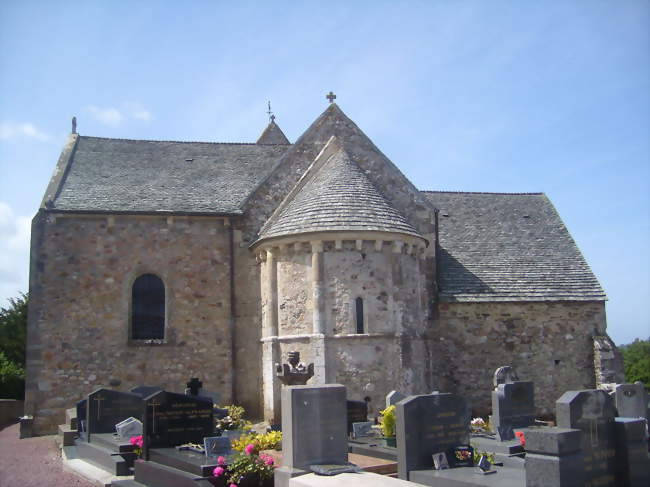 Chevet de l'église Notre-Dame - Martinvast (50690) - Manche