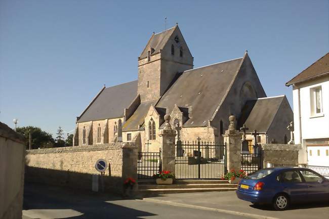 L'église Saint-Hilaire - Méautis (50500) - Manche
