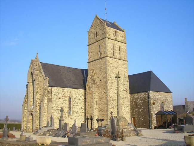 L'église Saint-Martin de Montaigu - Montaigu-les-Bois (50450) - Manche