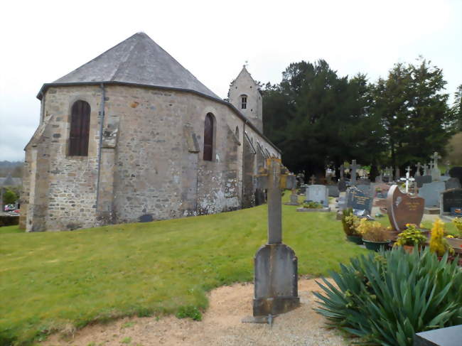 L'église Saint-Martin - Montcuit (50490) - Manche