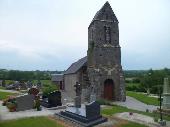 L'église Saint-Martin - Montrabot (50810) - Manche