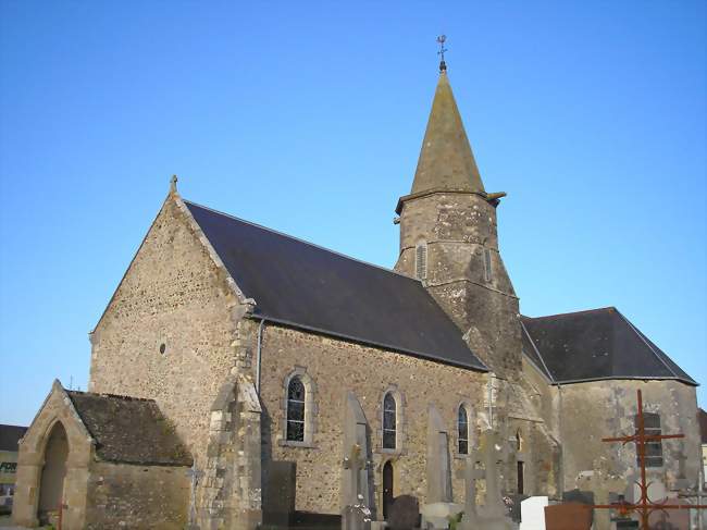 L'église Saint-Martin - Montsurvent (50200) - Manche