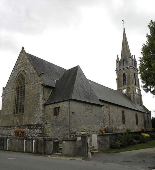 L'église paroissiale Notre-Dame - Notre-Dame-du-Touchet (50140) - Manche