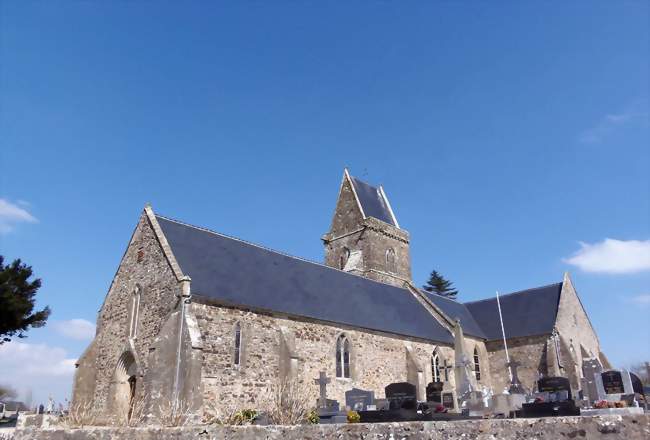 L'église Saint-Martin - Octeville-l'Avenel (50630) - Manche