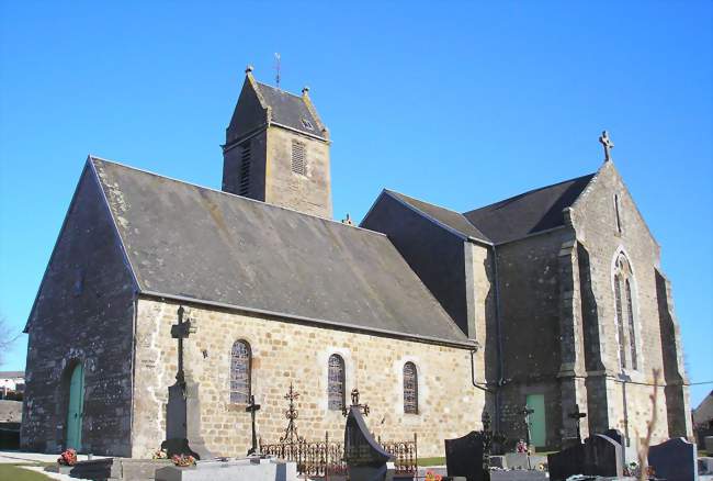 L'église Sainte-Anne - Perriers-en-Beauficel (50150) - Manche