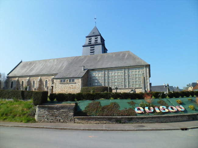 L'église Saint-Rémi - Quibou (50750) - Manche