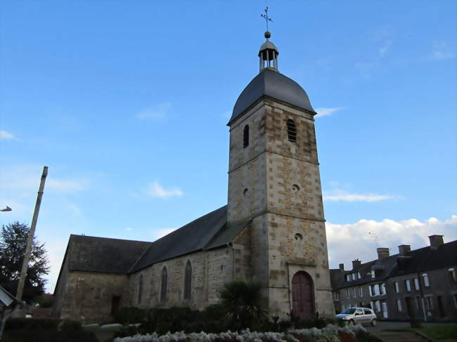 église Saint-Aubin - Saint-Aubin-de-Terregatte (50240) - Manche