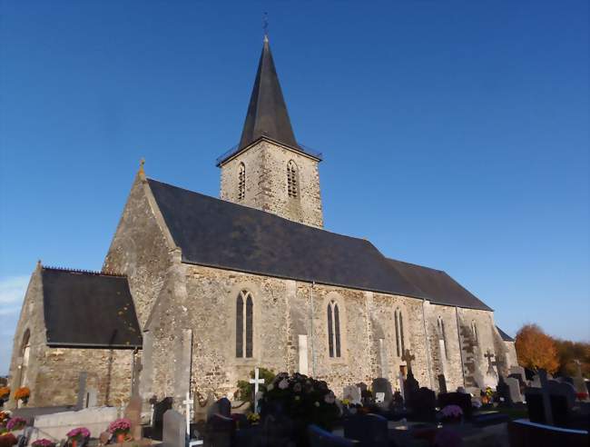 L'église Saint-Martin - Saint-Martin-de-Bonfossé (50750) - Manche