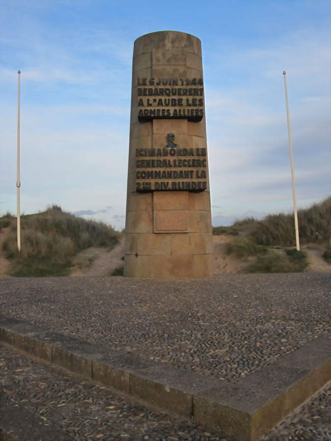 Monument Leclerc - Saint-Martin-de-Varreville (50480) - Manche