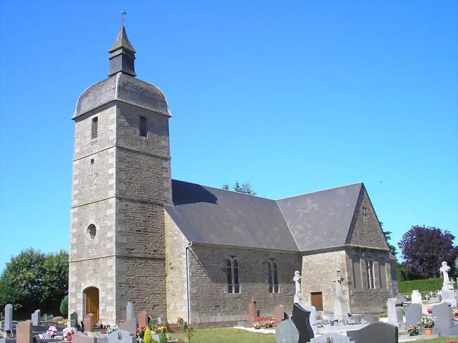 L'église Saint-Martin - Saint-Martin-le-Bouillant (50800) - Manche