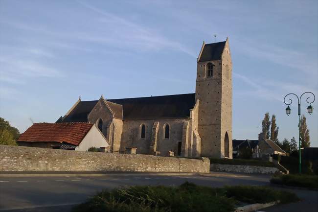 L'église Saint-Sébastien - Saint-Sébastien-de-Raids (50190) - Manche